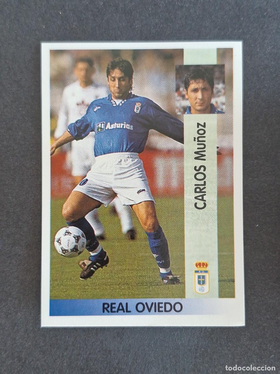 Cromos de f&uacute;tbol: L2 CARLOS REAL OVIEDO 237 PANINI LIGA 1996 1997 96 97 NUNCA PEGADO SIN PEGAR