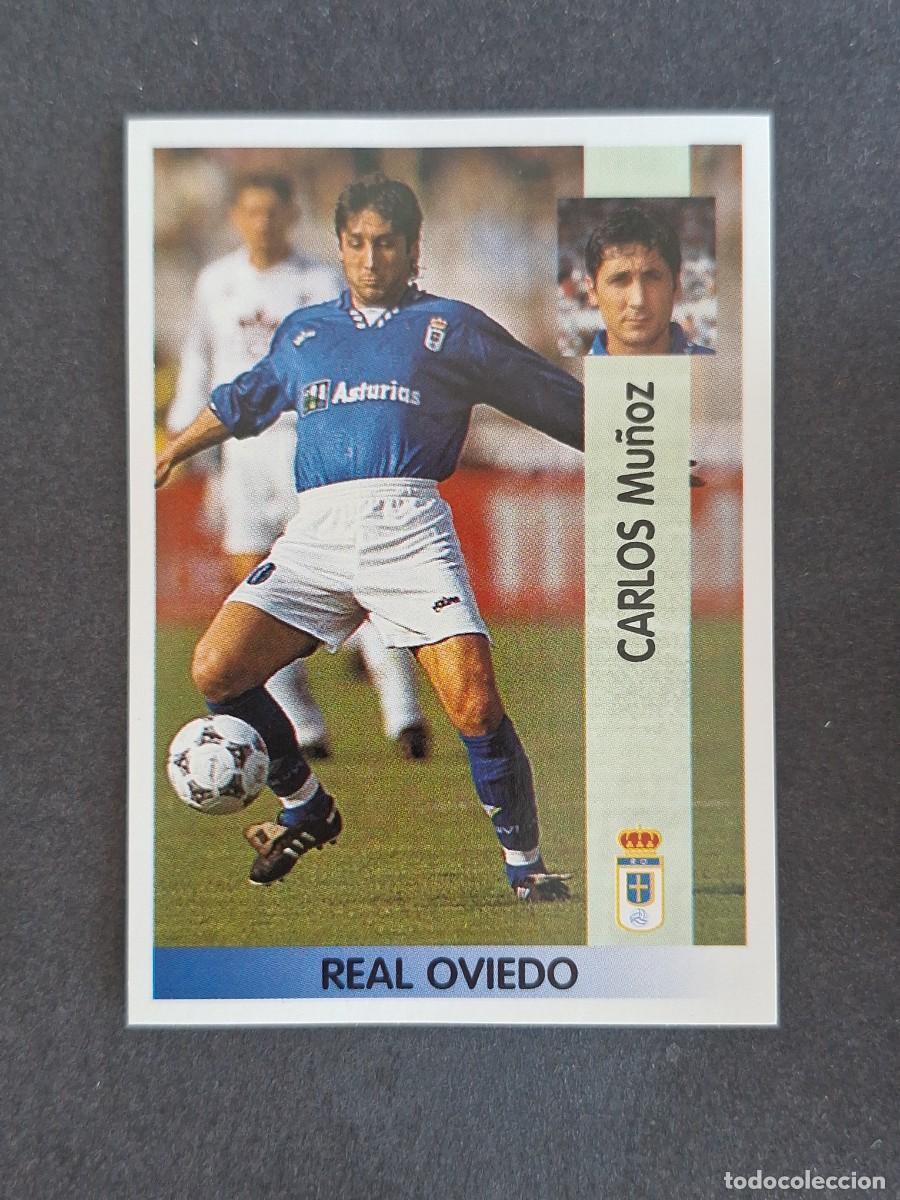 Cromos de f&uacute;tbol: L2 CARLOS REAL OVIEDO 237 PANINI LIGA 1996 1997 96 97 NUNCA PEGADO SIN PEGAR