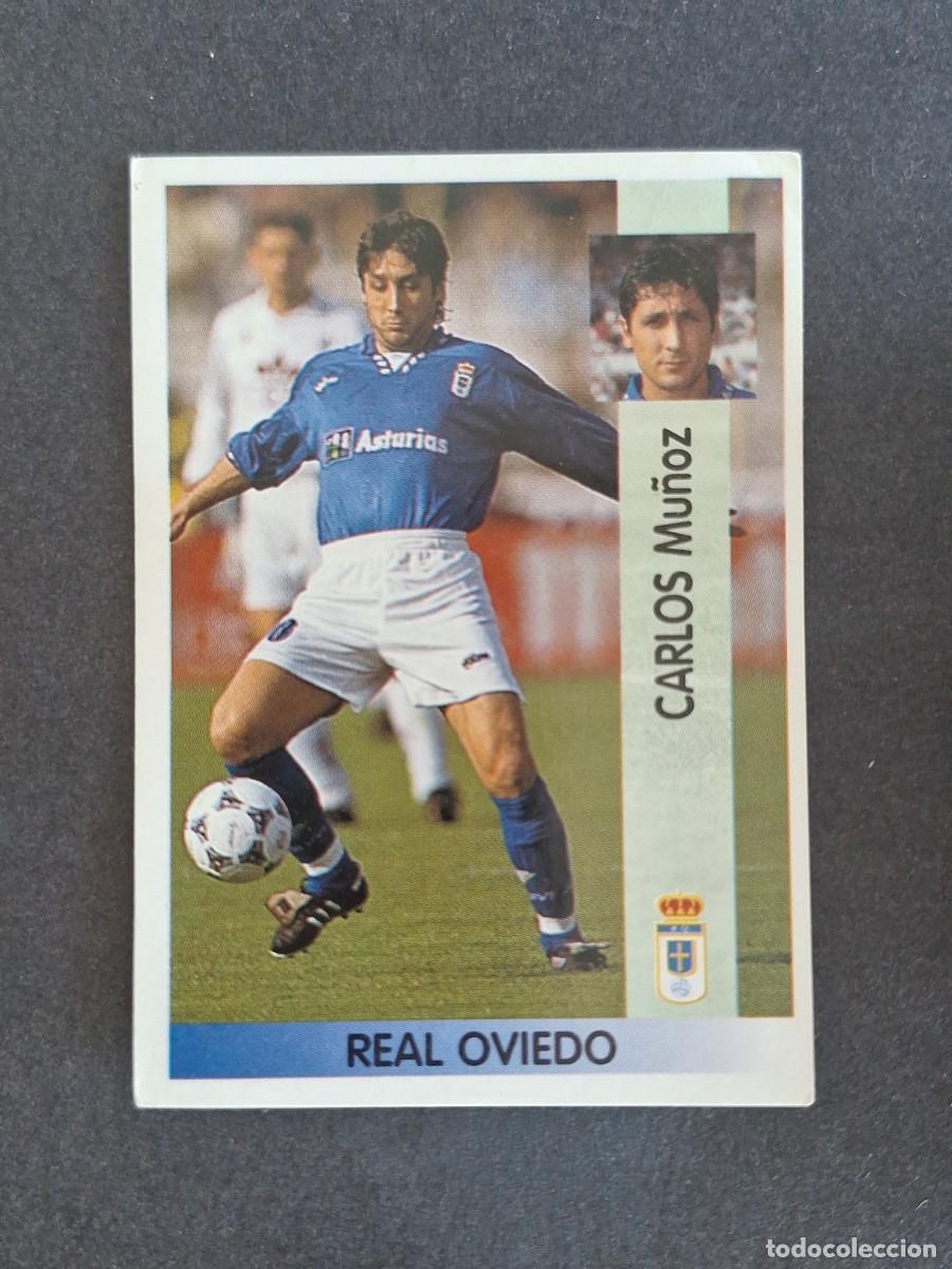 Cromos de f&uacute;tbol: L2 CARLOS REAL OVIEDO 237 PANINI LIGA 1996 1997 96 97 NUNCA PEGADO SIN PEGAR