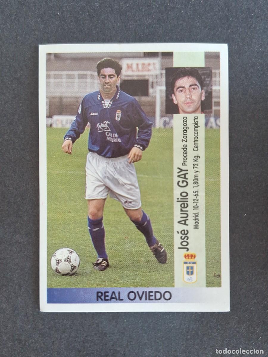 Cromos de f&uacute;tbol: L2 GAY REAL OVIEDO 237A PANINI LIGA 1996 1997 96 97 NUNCA PEGADO SIN PEGAR