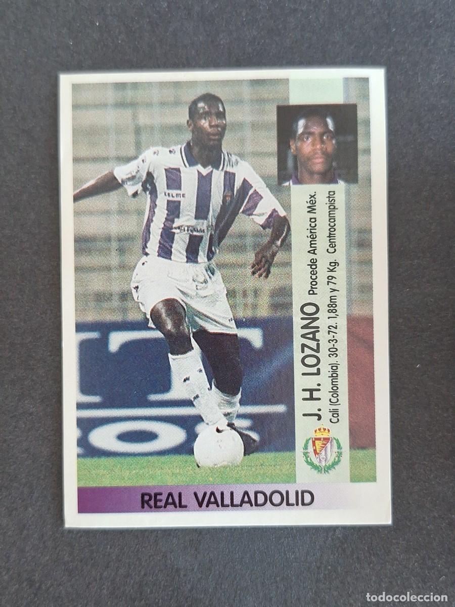 Cromos de f&uacute;tbol: L2 HAROLD LOZANO REAL VALLADOLID 246A PANINI LIGA 1996 1997 96 97 NUNCA PEGADO SIN PEGAR