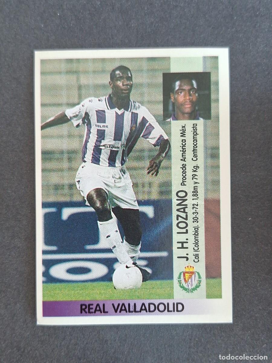 Cromos de f&uacute;tbol: L2 HAROLD LOZANO REAL VALLADOLID 246A PANINI LIGA 1996 1997 96 97 NUNCA PEGADO SIN PEGAR