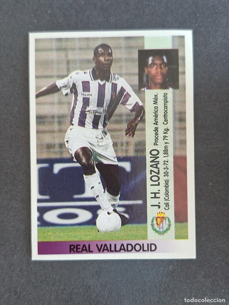 Cromos de f&uacute;tbol: L2 HAROLD LOZANO REAL VALLADOLID 246A PANINI LIGA 1996 1997 96 97 NUNCA PEGADO SIN PEGAR