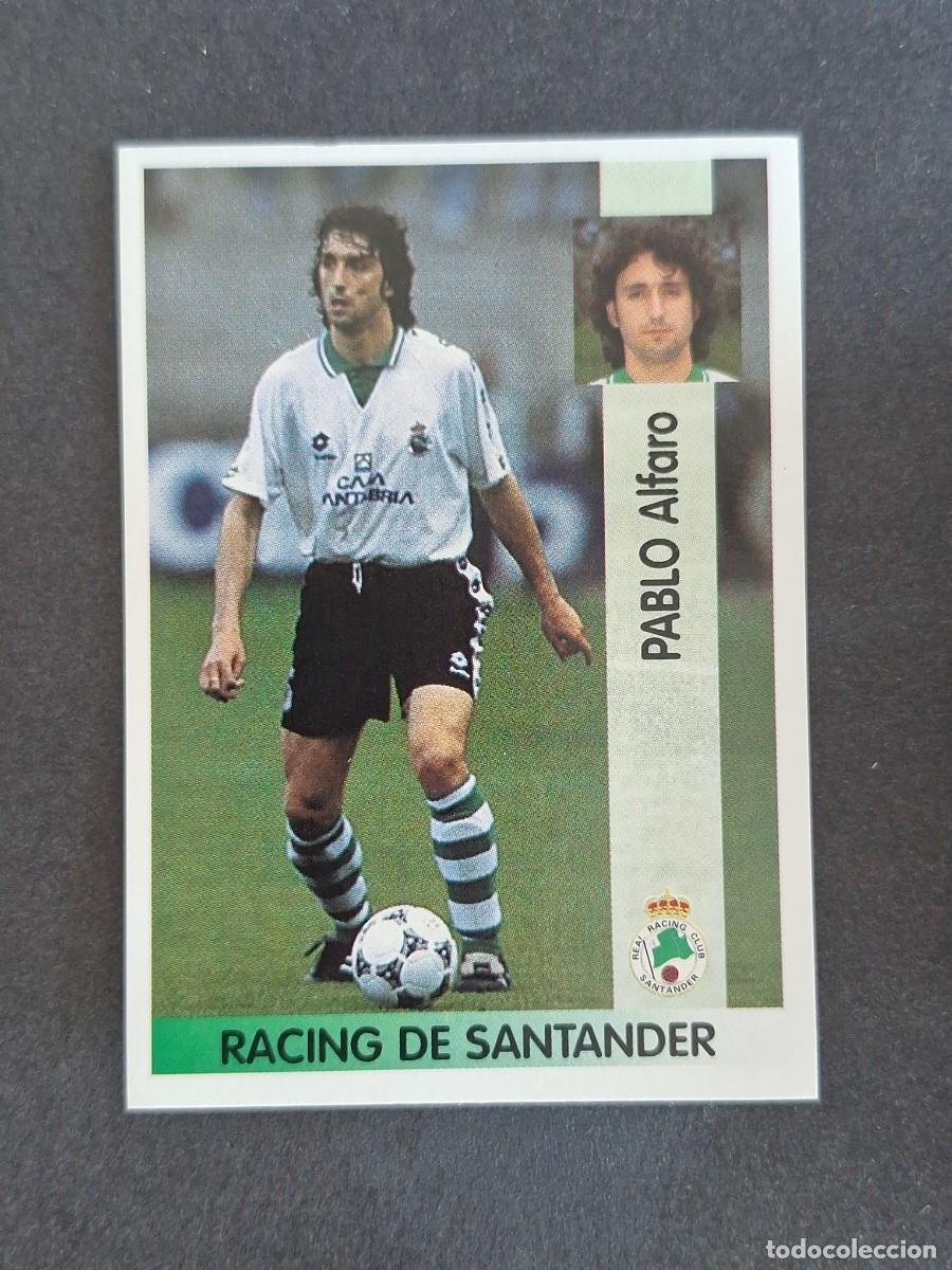 Cromos de f&uacute;tbol: L2 PABLO RACING DE SANTANDER 262 PANINI LIGA 1996 1997 96 97 NUNCA PEGADO SIN PEGAR