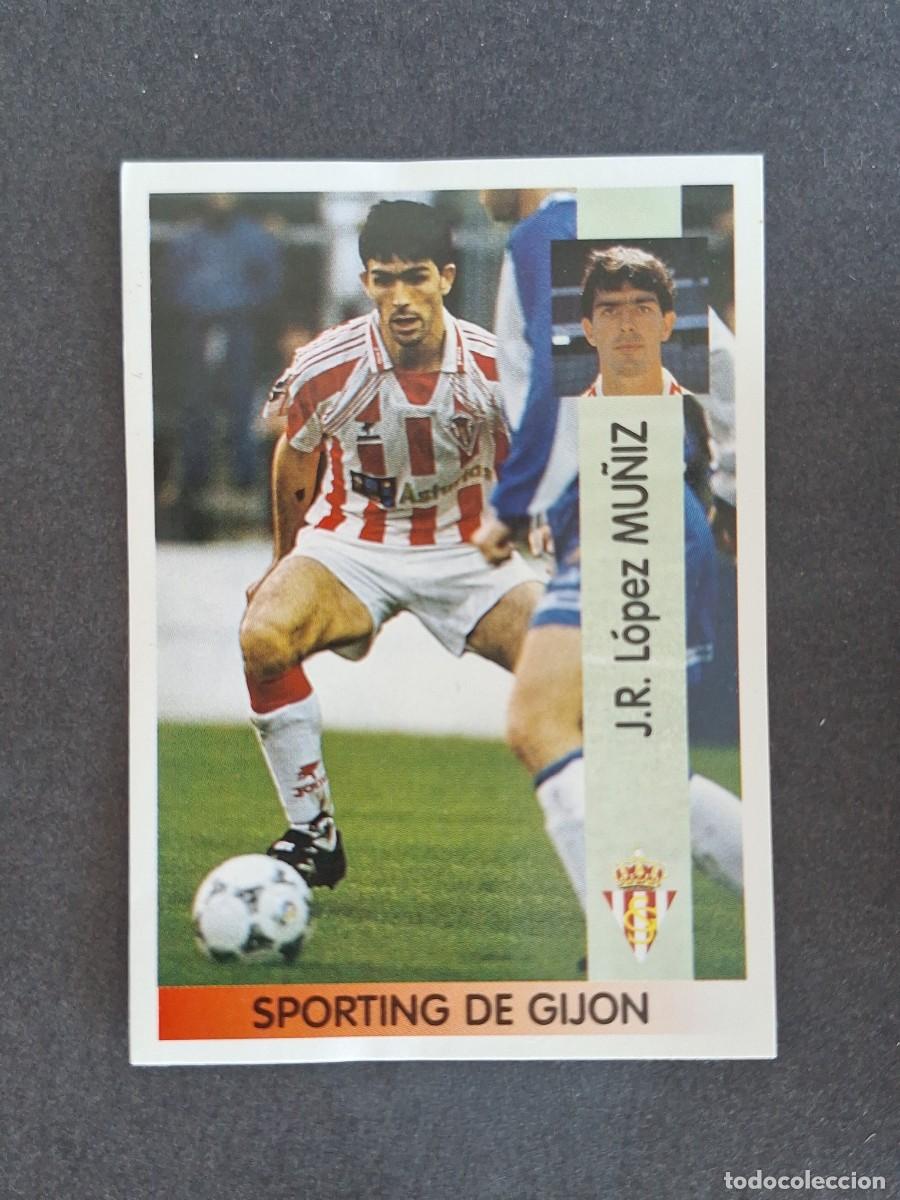 Cromos de f&uacute;tbol: L2 MU&Ntilde;IZ SPORTING DE GIJON 277 PANINI LIGA 1996 1997 96 97 NUNCA PEGADO SIN PEGAR