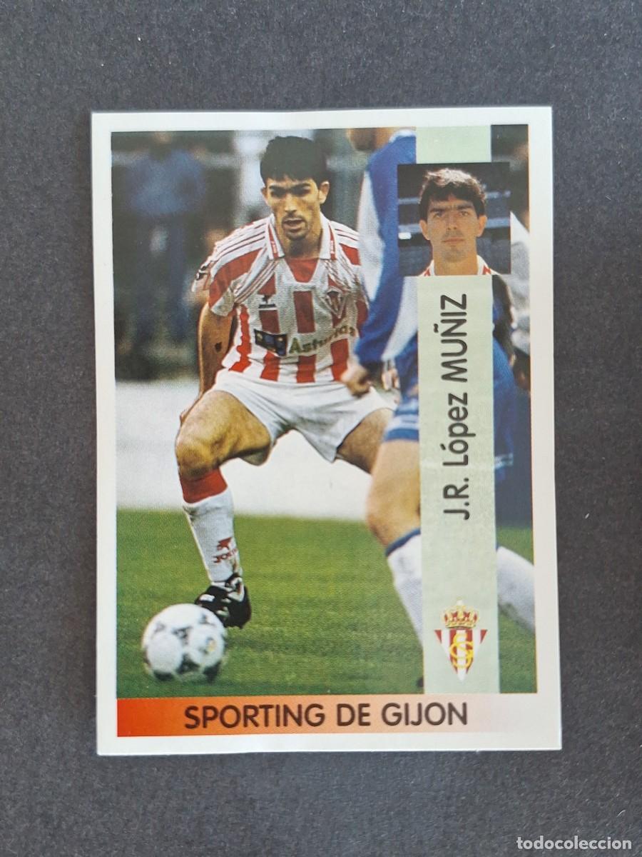 Cromos de f&uacute;tbol: L2 MU&Ntilde;IZ SPORTING DE GIJON 277 PANINI LIGA 1996 1997 96 97 NUNCA PEGADO SIN PEGAR