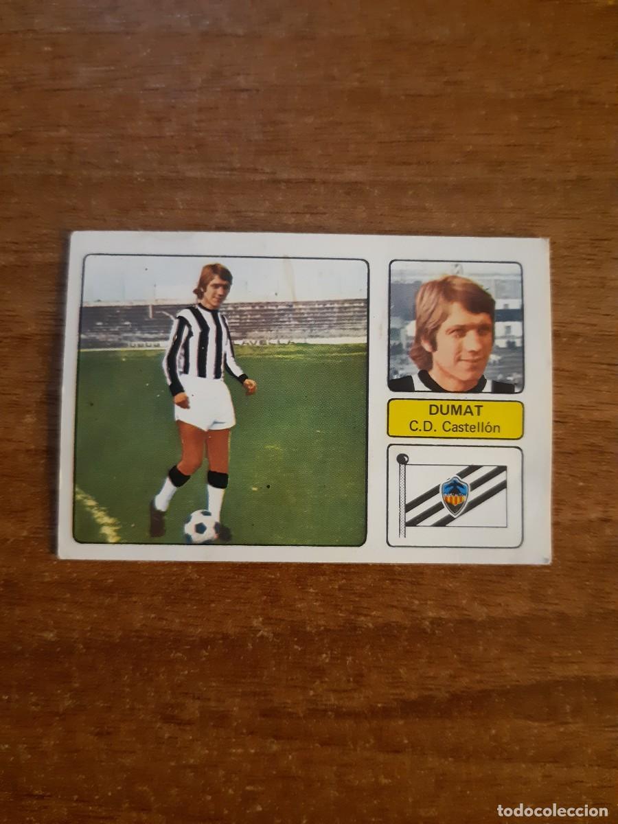 Cromos de f&uacute;tbol: Fichaje de &uacute;ltima hora n&deg;9 Dumat (Castell&oacute;n) LIGA 73-74 ED. FHER 1973 1974. Nunca pegado, sin pegar