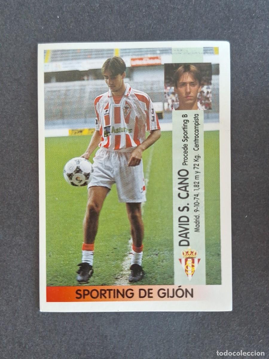 Cromos de f&uacute;tbol: L2 DAVID CANO SPORTING DE GIJON 280A PANINI LIGA 1996 1997 96 97 NUNCA PEGADO SIN PEGAR