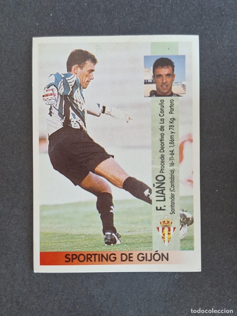 Cromos de f&uacute;tbol: L2 LIA&Ntilde;O SPORTING DE GIJON 288A PANINI LIGA 1996 1997 96 97 NUNCA PEGADO SIN PEGAR