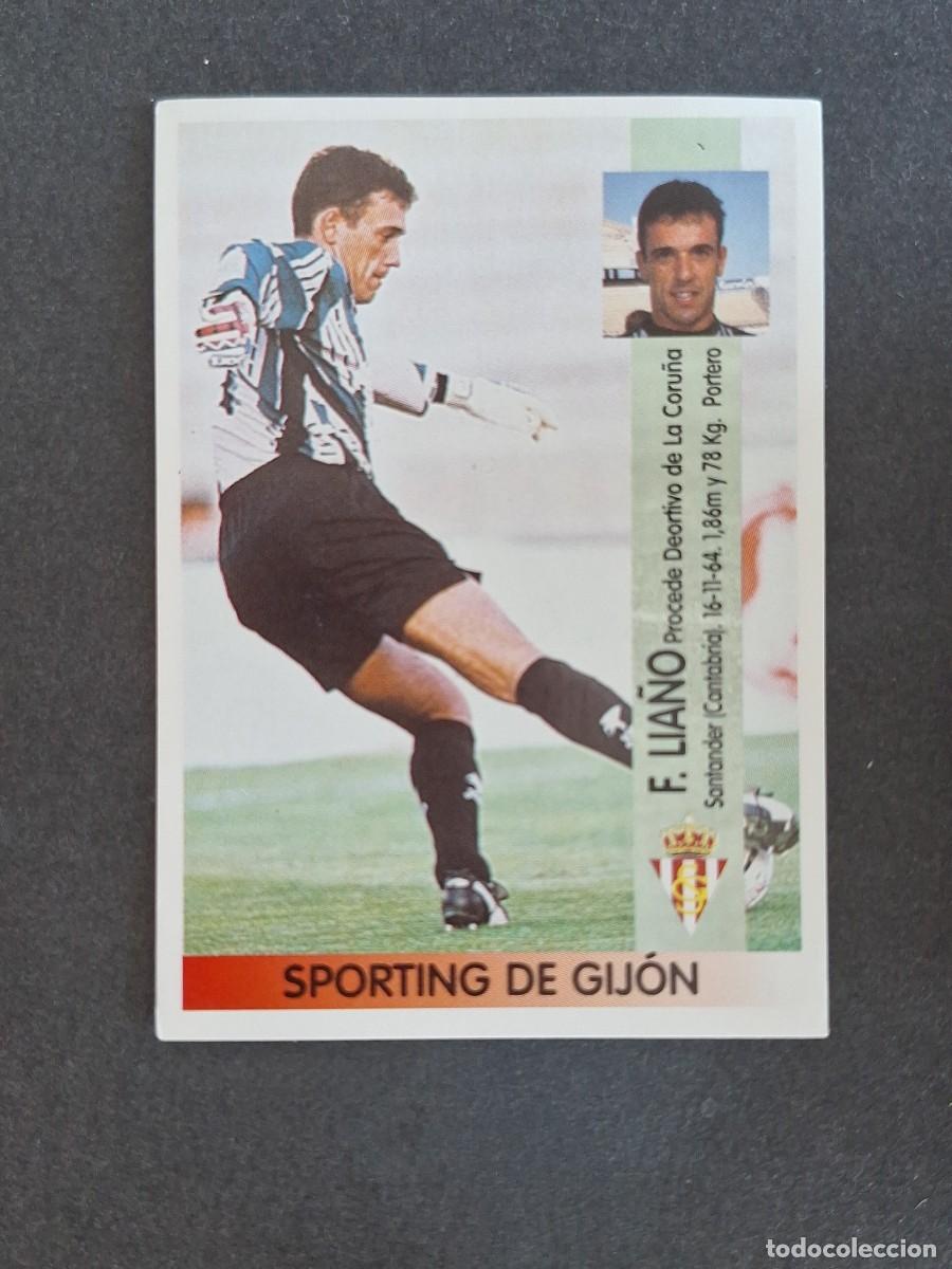 Cromos de f&uacute;tbol: L2 LIA&Ntilde;O SPORTING DE GIJON 288A PANINI LIGA 1996 1997 96 97 NUNCA PEGADO SIN PEGAR