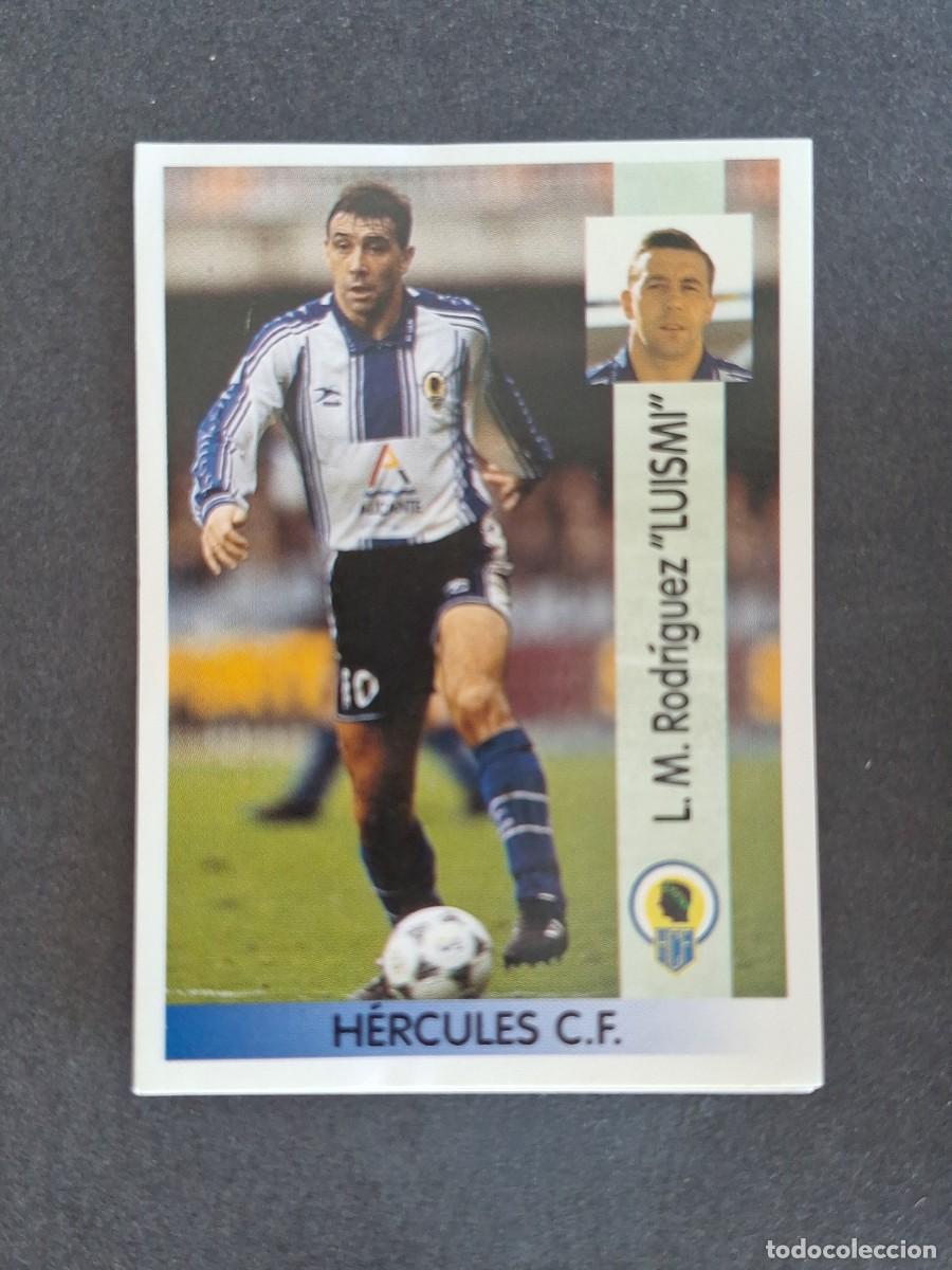 Cromos de f&uacute;tbol: L2 LUISMI HERCULES C. F. 297 PANINI LIGA 1996 1997 96 97 NUNCA PEGADO SIN PEGAR