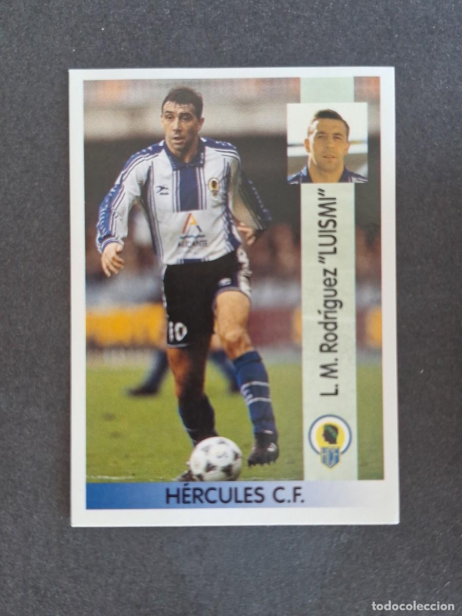 Cromos de f&uacute;tbol: L2 LUISMI HERCULES C. F. 297 PANINI LIGA 1996 1997 96 97 NUNCA PEGADO SIN PEGAR