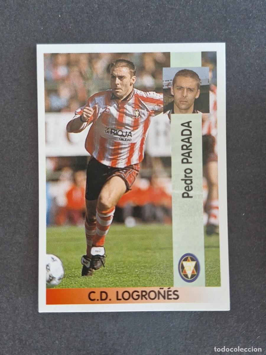 Cromos de f&uacute;tbol: L2 PARADA C. D. LOGRO&Ntilde;ES 314 PANINI LIGA 1996 1997 96 97 NUNCA PEGADO SIN PEGAR