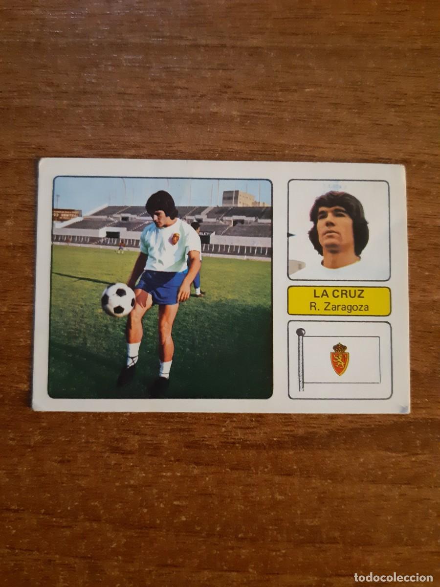 Cromos de f&uacute;tbol: Lacruz (Zaragoza) LIGA 73-74 ED. FHER 1973 1974. Nunca pegado, sin pegar