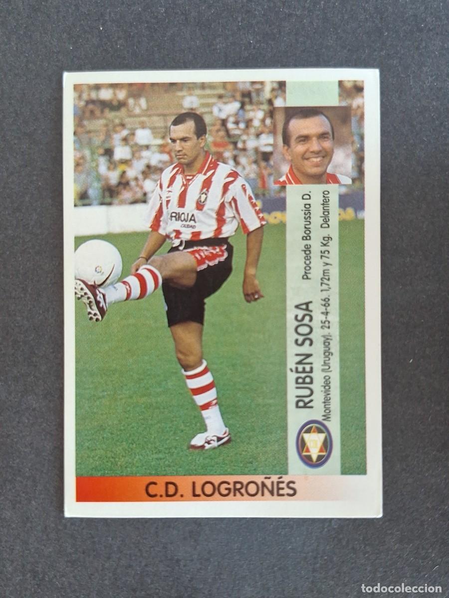 Cromos de f&uacute;tbol: L2 RUBEN SOSA C. D. LOGRO&Ntilde;ES 318A PANINI LIGA 1996 1997 96 97 NUNCA PEGADO SIN PEGAR