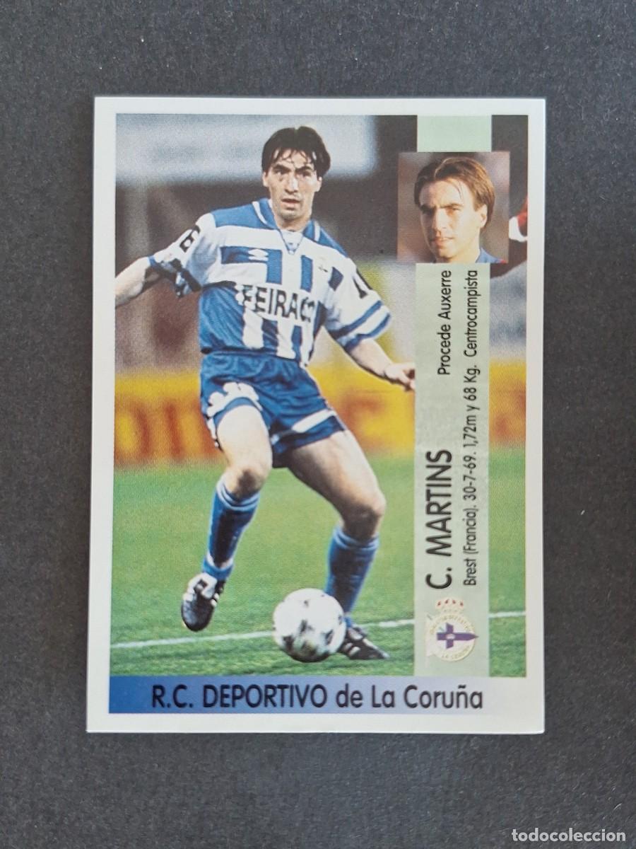 Cromos de f&uacute;tbol: L2 MARTINS DEPORTIVO DE LA CORU&Ntilde;A 354 PANINI LIGA 1996 1997 96 97 NUNCA PEGADO SIN PEGAR