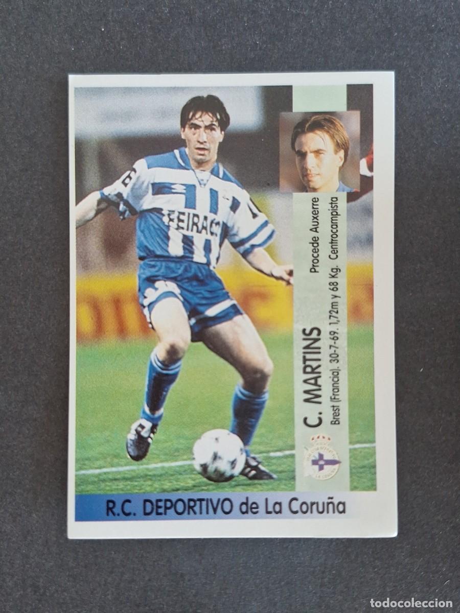 Cromos de f&uacute;tbol: L2 MARTINS DEPORTIVO DE LA CORU&Ntilde;A 354 PANINI LIGA 1996 1997 96 97 NUNCA PEGADO SIN PEGAR