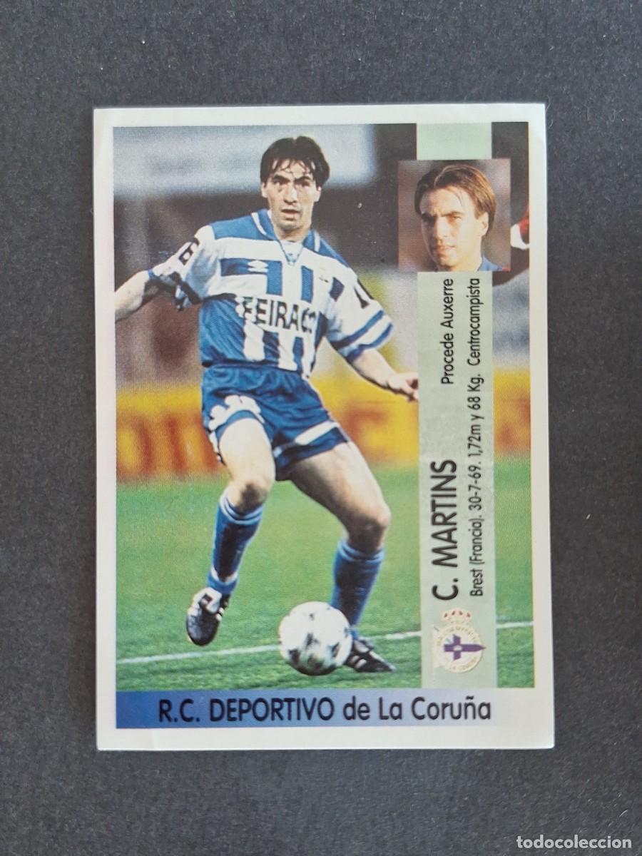 Cromos de f&uacute;tbol: L2 MARTINS DEPORTIVO DE LA CORU&Ntilde;A 354 PANINI LIGA 1996 1997 96 97 NUNCA PEGADO SIN PEGAR