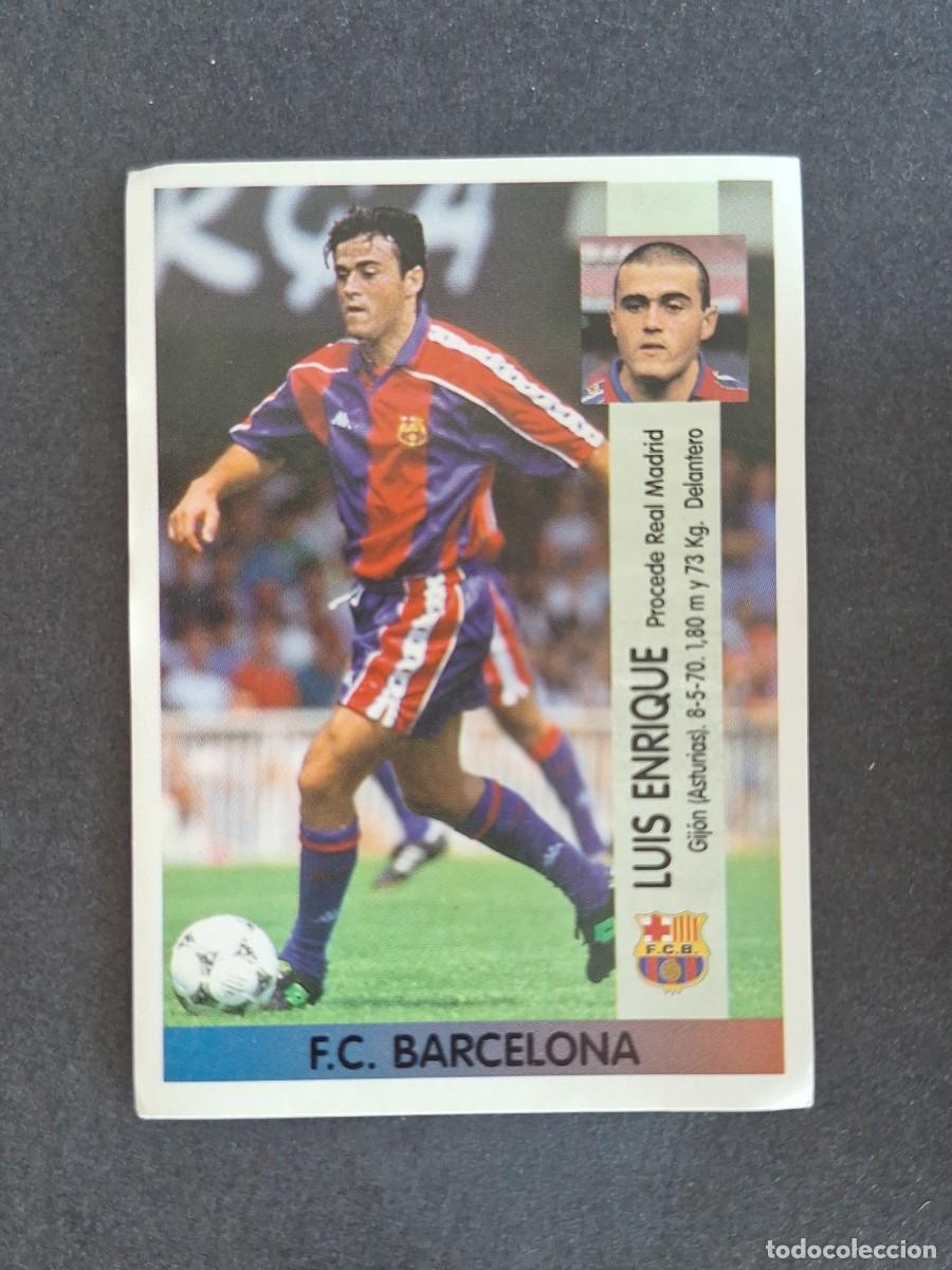 Cromos de f&uacute;tbol: L2 LUIS ENRIQUE F. C. BARCELONA 355 PANINI LIGA 1996 1997 96 97 NUNCA PEGADO SIN PEGAR