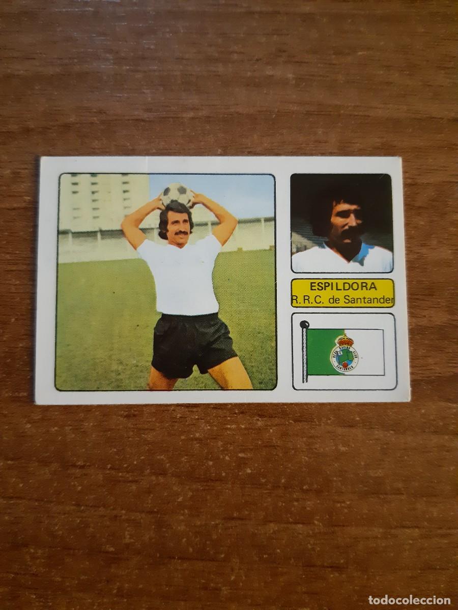 Cromos de f&uacute;tbol: Espildora (Racing Santander) LIGA 73-74 ED. FHER 1973 1974. Nunca pegado, sin pegar
