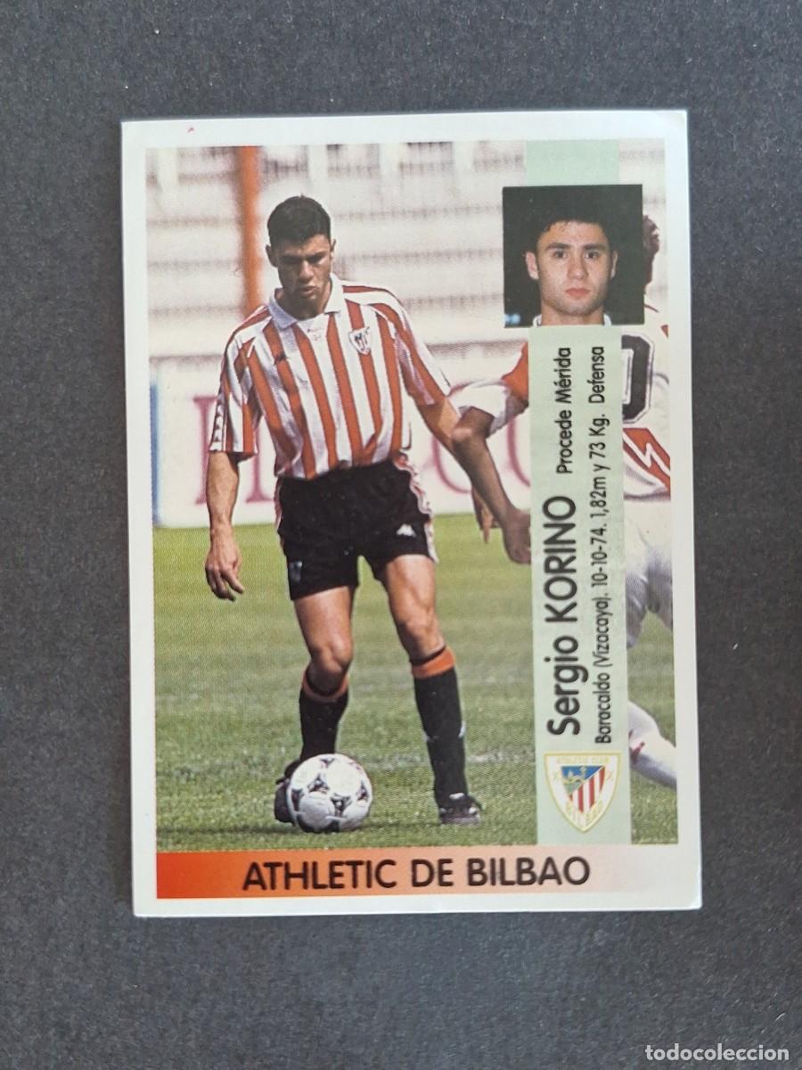 Cromos de f&uacute;tbol: L2 KORINO ATHLETIC CLUB DE BILBAO 357 PANINI LIGA 1996 1997 96 97 NUNCA PEGADO SIN PEGAR
