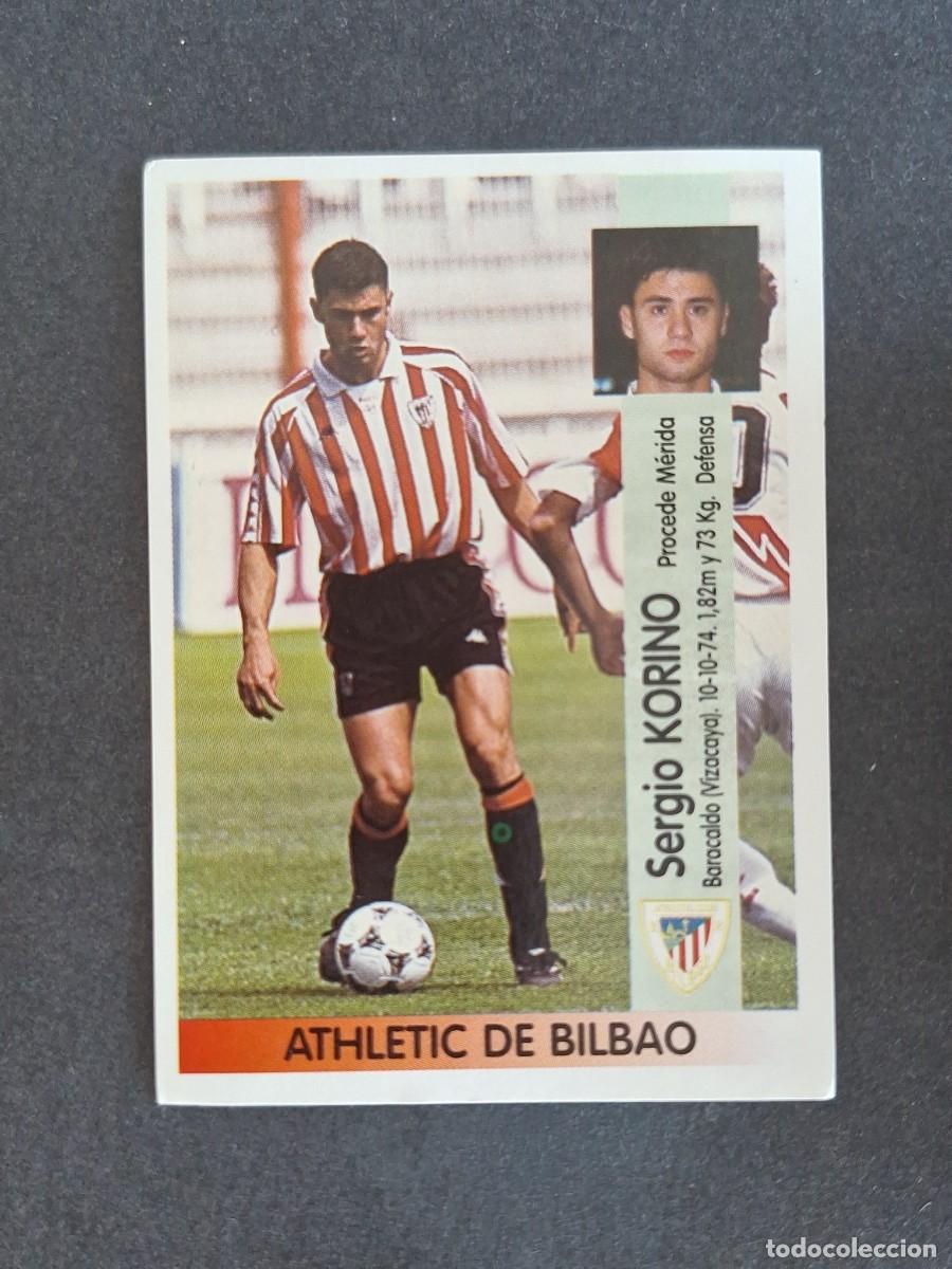 Cromos de f&uacute;tbol: L2 KORINO ATHLETIC CLUB DE BILBAO 357 PANINI LIGA 1996 1997 96 97 NUNCA PEGADO SIN PEGAR