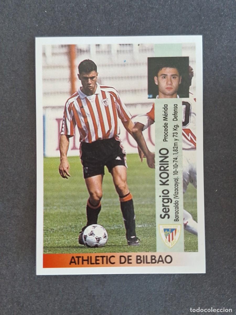 Cromos de f&uacute;tbol: L2 KORINO ATHLETIC CLUB DE BILBAO 357 PANINI LIGA 1996 1997 96 97 NUNCA PEGADO SIN PEGAR