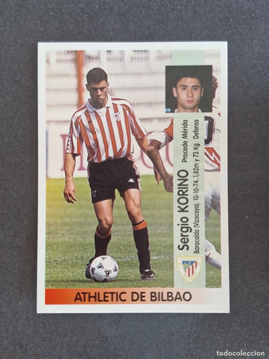 Cromos de f&uacute;tbol: L2 KORINO ATHLETIC CLUB DE BILBAO 357 PANINI LIGA 1996 1997 96 97 NUNCA PEGADO SIN PEGAR