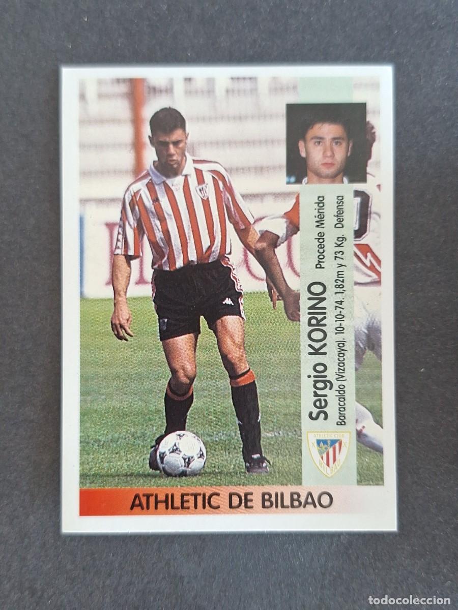 Cromos de f&uacute;tbol: L2 KORINO ATHLETIC CLUB DE BILBAO 357 PANINI LIGA 1996 1997 96 97 NUNCA PEGADO SIN PEGAR