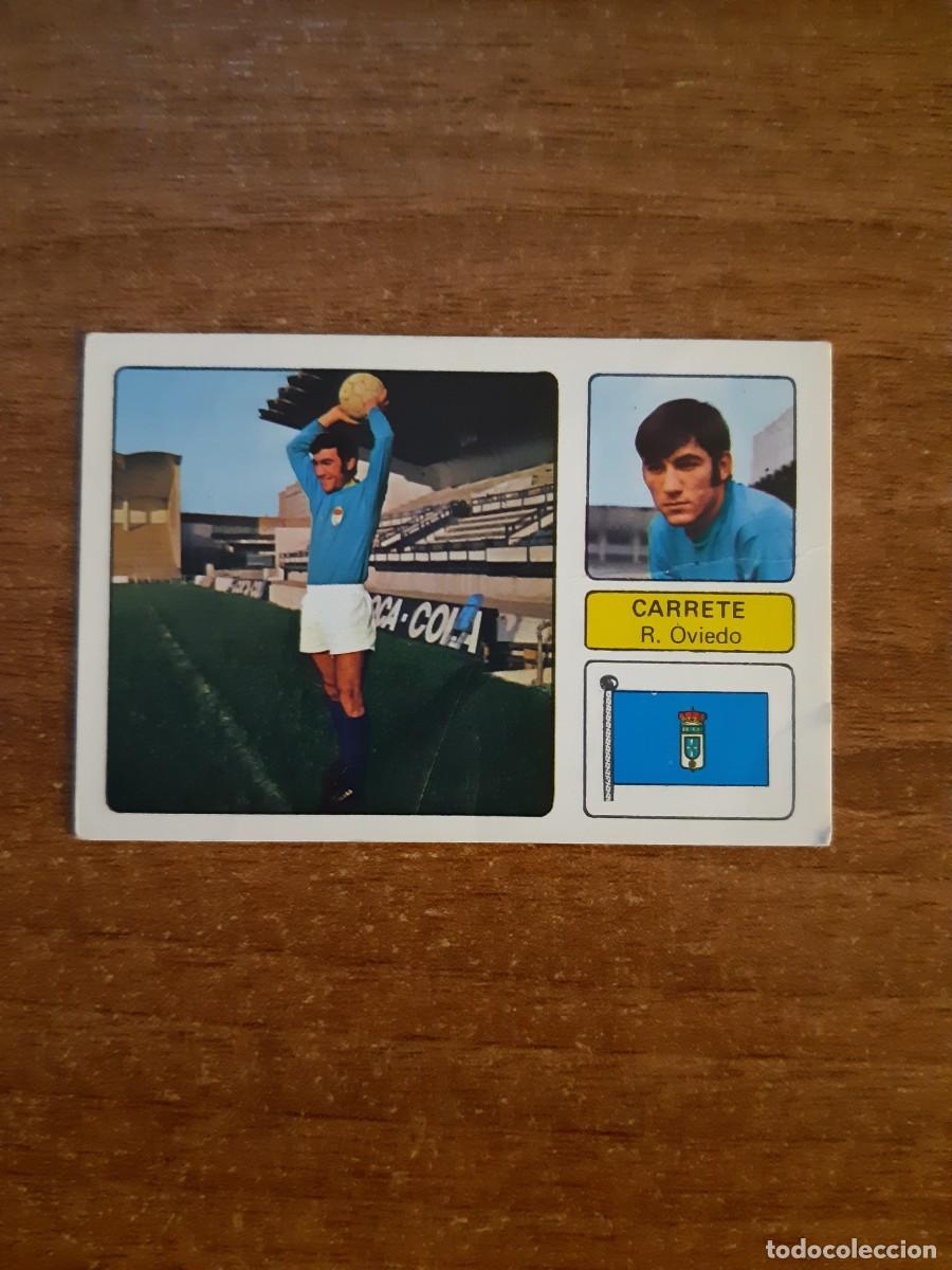 Cromos de f&uacute;tbol: Carrete (Oviedo) LIGA 73-74 ED. FHER 1973 1974. Nunca pegado, sin pegar