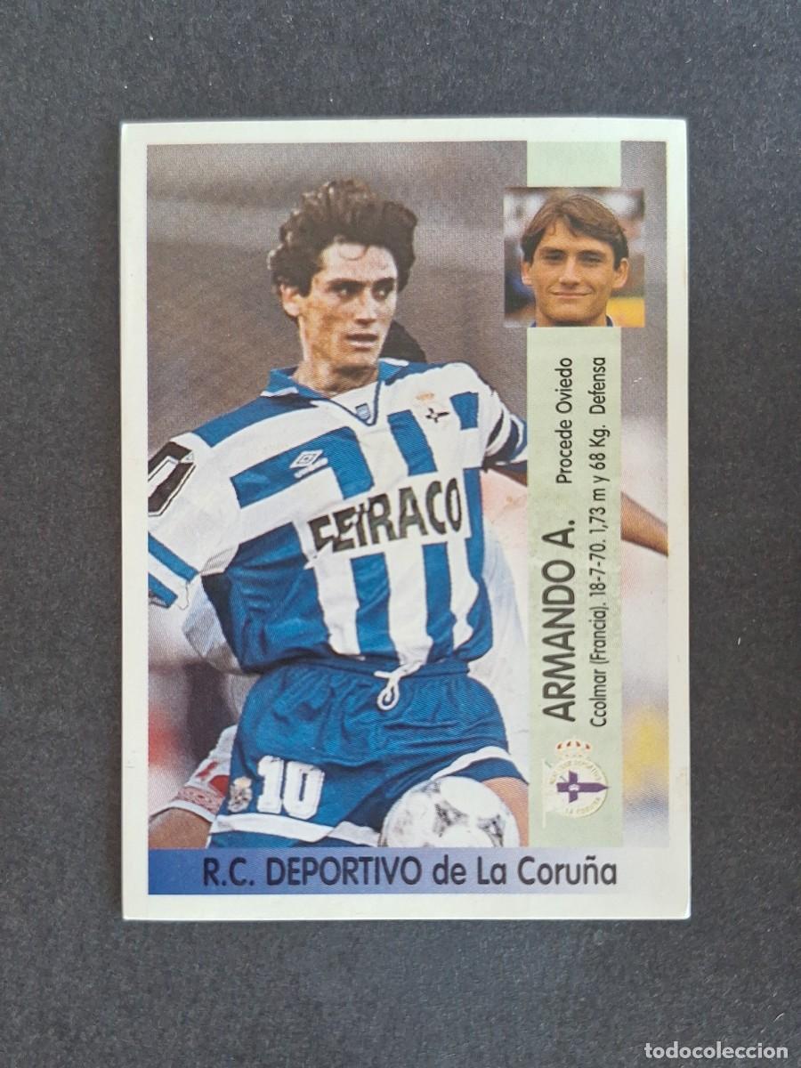 Cromos de f&uacute;tbol: L2 ARMANDO DEPORTIVO DE LA CORU&Ntilde;A 358 PANINI LIGA 1996 1997 96 97 NUNCA PEGADO SIN PEGAR