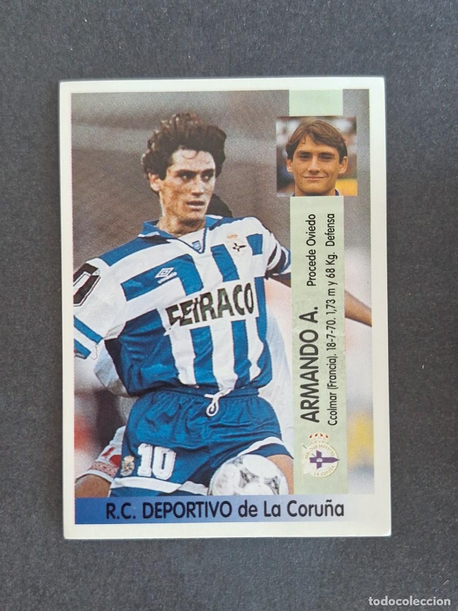 Cartes &agrave; collectionner de Football: L2 ARMANDO DEPORTIVO DE LA CORU&Ntilde;A 358 PANINI LIGA 1996 1997 96 97 NUNCA PEGADO SIN PEGAR