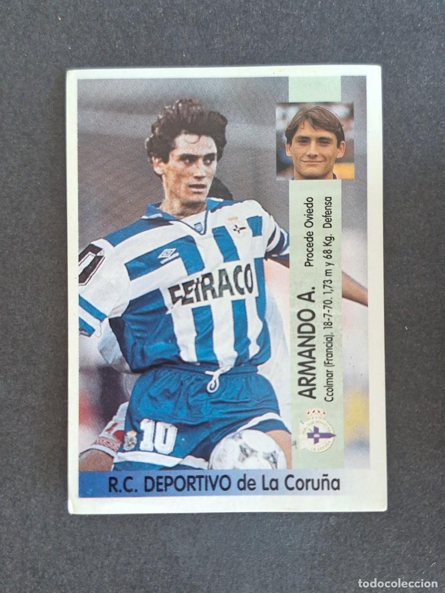 Cartes &agrave; collectionner de Football: L2 ARMANDO DEPORTIVO DE LA CORU&Ntilde;A 358 PANINI LIGA 1996 1997 96 97 NUNCA PEGADO SIN PEGAR