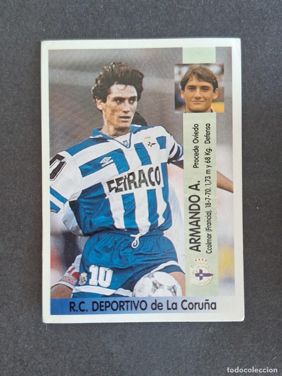 Cartes &agrave; collectionner de Football: L2 ARMANDO DEPORTIVO DE LA CORU&Ntilde;A 358 PANINI LIGA 1996 1997 96 97 NUNCA PEGADO SIN PEGAR