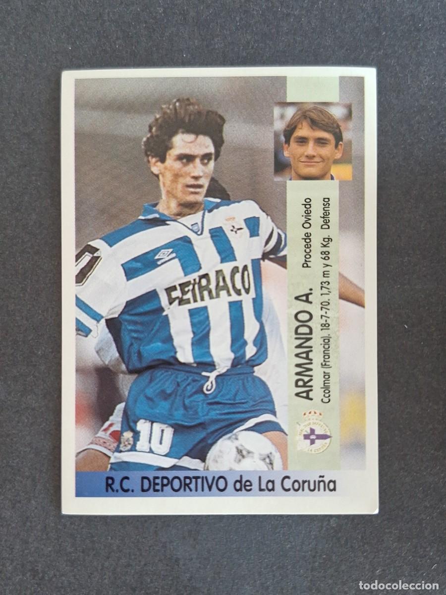 Cartes &agrave; collectionner de Football: L2 ARMANDO DEPORTIVO DE LA CORU&Ntilde;A 358 PANINI LIGA 1996 1997 96 97 NUNCA PEGADO SIN PEGAR