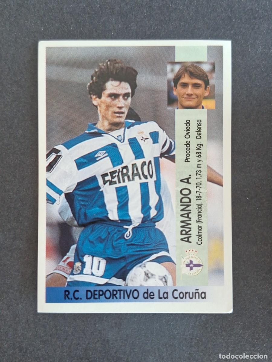 Cartes &agrave; collectionner de Football: L2 ARMANDO DEPORTIVO DE LA CORU&Ntilde;A 358 PANINI LIGA 1996 1997 96 97 NUNCA PEGADO SIN PEGAR