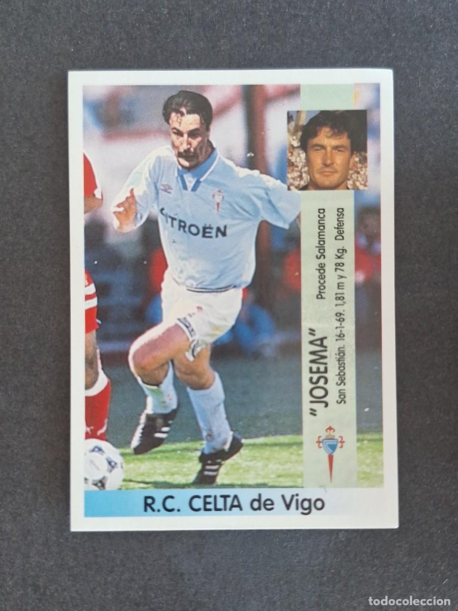 Cromos de f&uacute;tbol: L2 JOSEMA CELTA DE VIGO 359 PANINI LIGA 1996 1997 96 97 NUNCA PEGADO SIN PEGAR