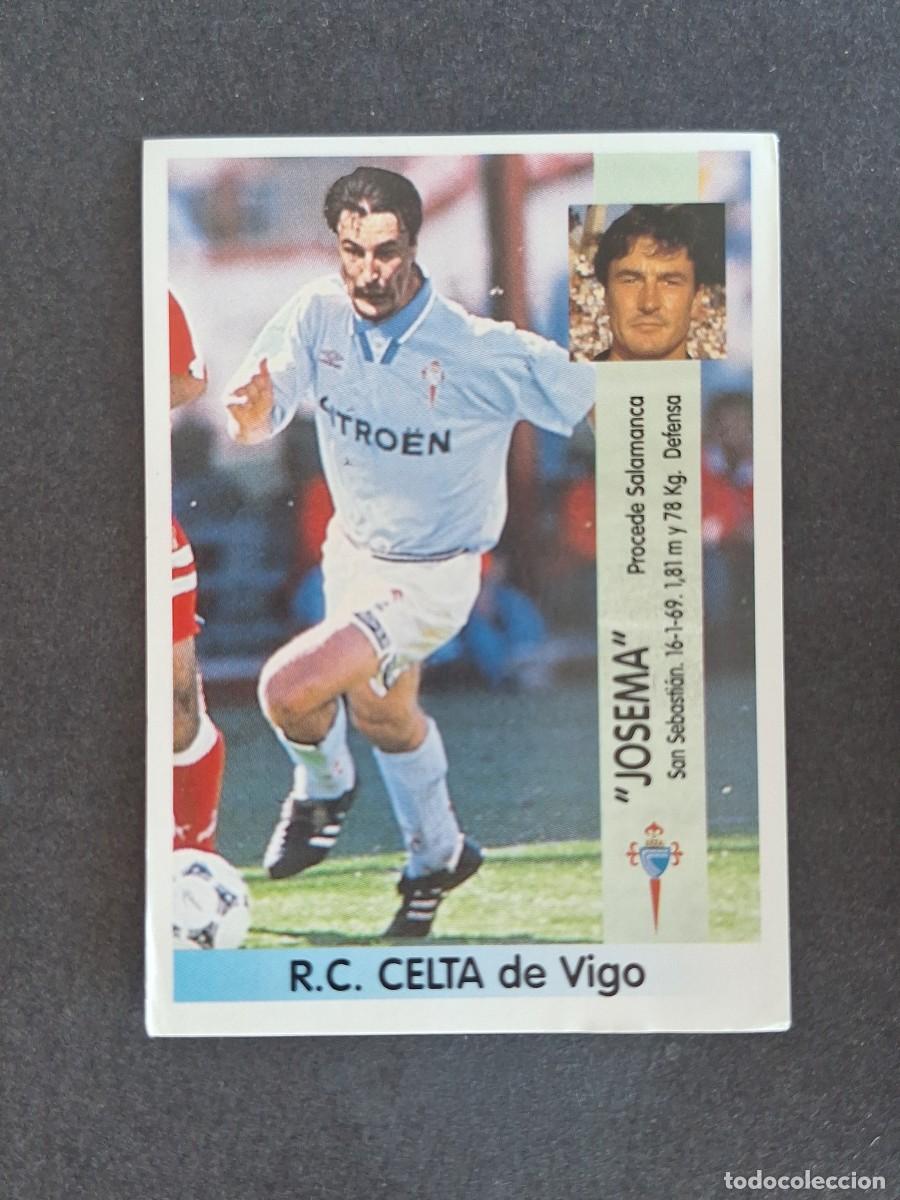Cromos de f&uacute;tbol: L2 JOSEMA CELTA DE VIGO 359 PANINI LIGA 1996 1997 96 97 NUNCA PEGADO SIN PEGAR