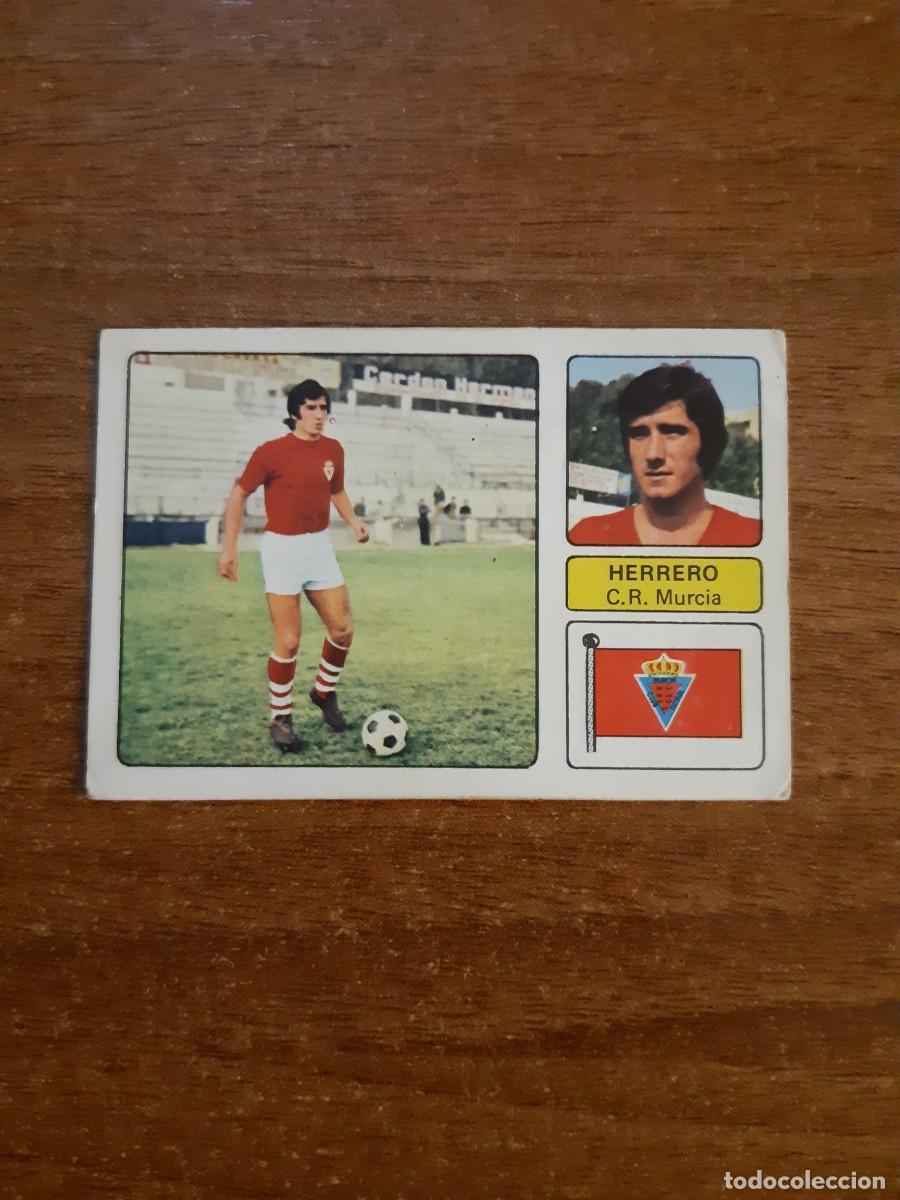 Cromos de f&uacute;tbol: Herrero (Murcia) LIGA 73-74 ED. FHER 1973 1974. Nunca pegado, sin pegar