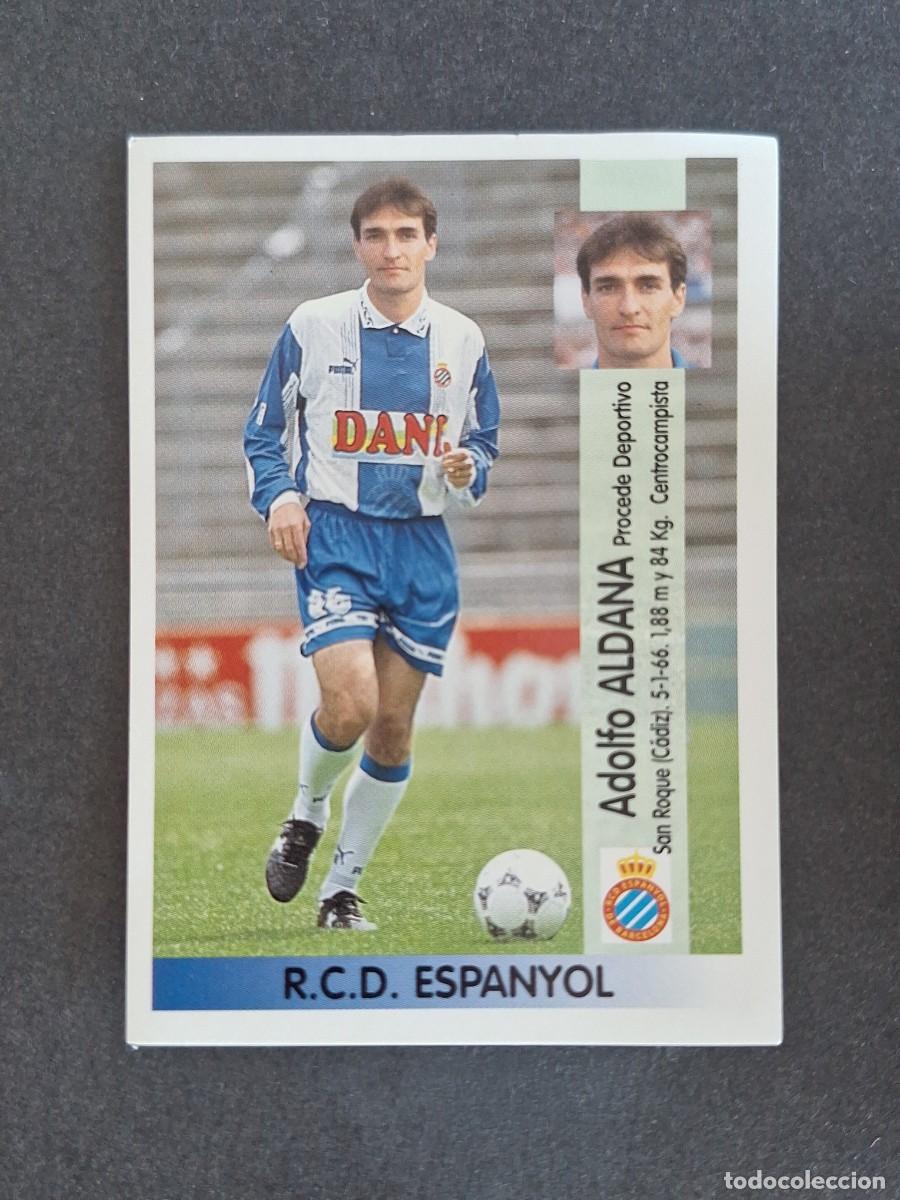 Cromos de f&uacute;tbol: L2 ALDANA R. C. D. ESPA&Ntilde;OL 361 PANINI LIGA 1996 1997 96 97 NUNCA PEGADO SIN PEGAR