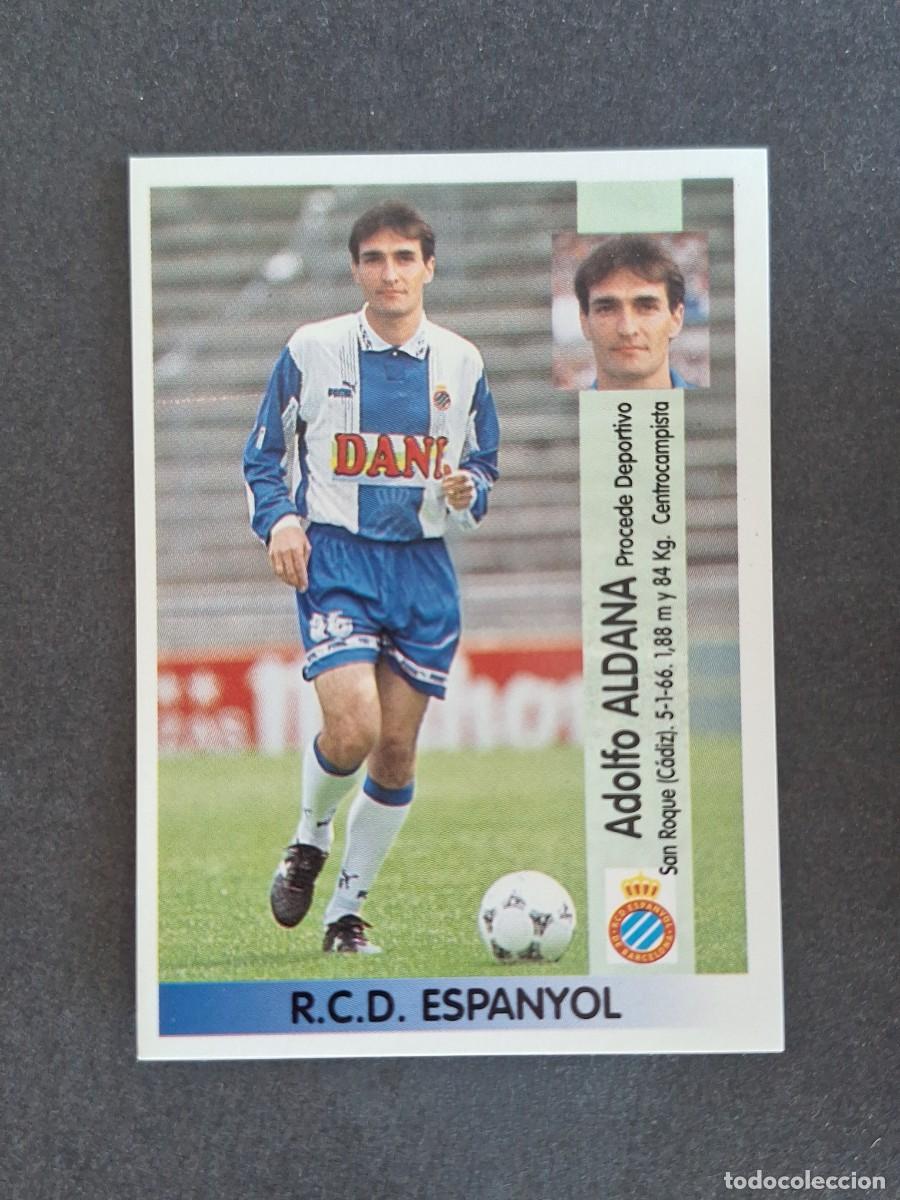 Cromos de f&uacute;tbol: L2 ALDANA R. C. D. ESPA&Ntilde;OL 361 PANINI LIGA 1996 1997 96 97 NUNCA PEGADO SIN PEGAR