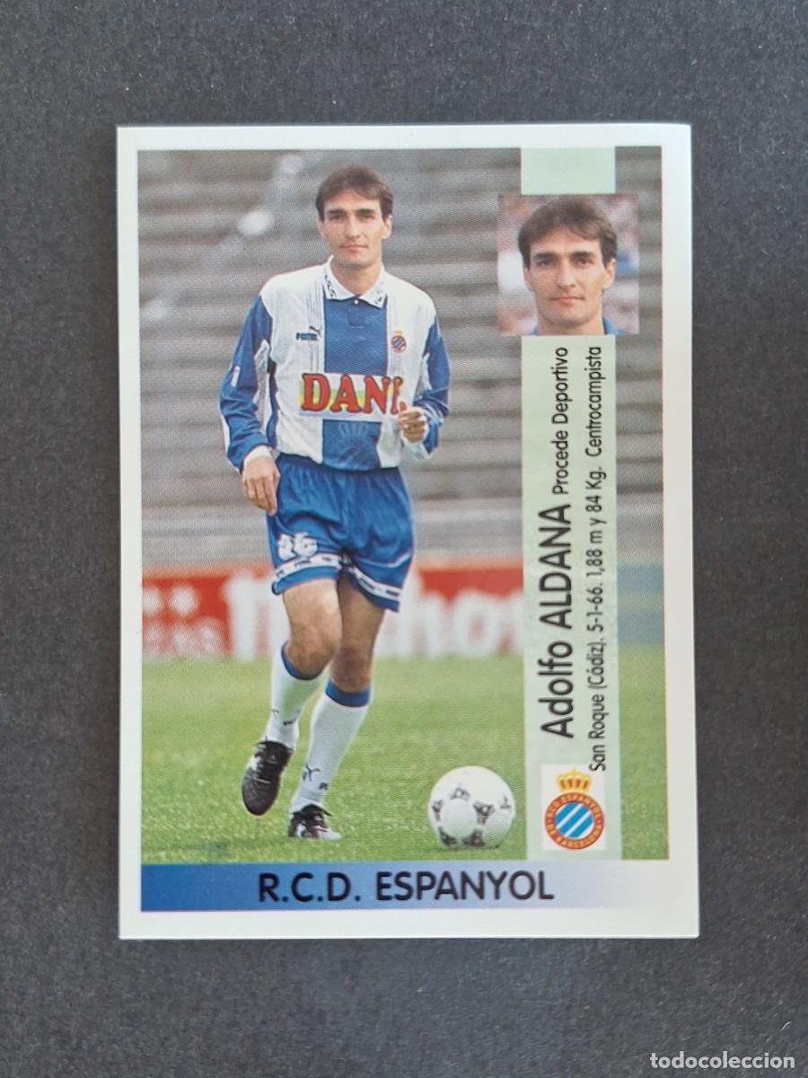 Cromos de f&uacute;tbol: L2 ALDANA R. C. D. ESPA&Ntilde;OL 361 PANINI LIGA 1996 1997 96 97 NUNCA PEGADO SIN PEGAR