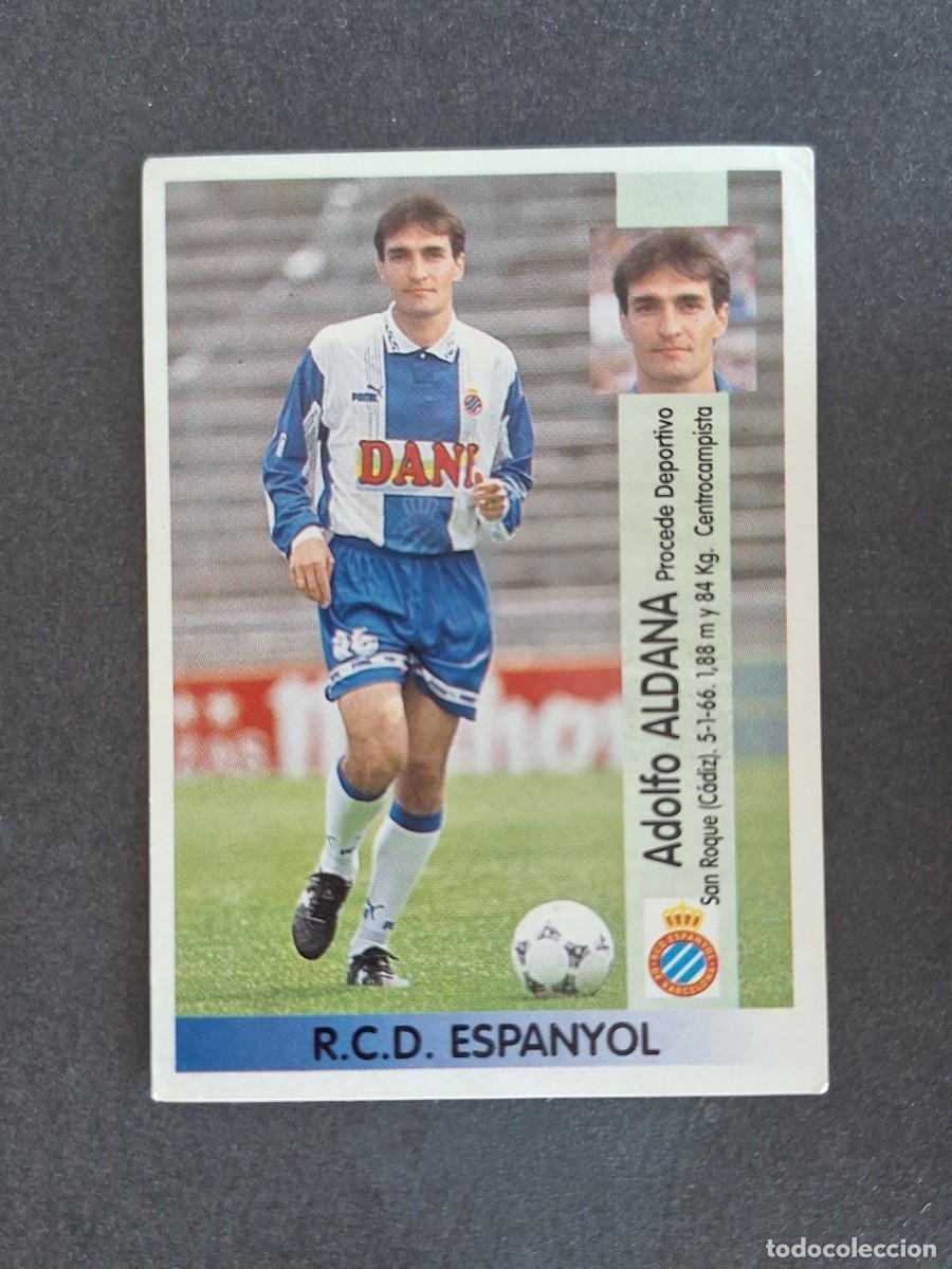 Cromos de f&uacute;tbol: L2 ALDANA R. C. D. ESPA&Ntilde;OL 361 PANINI LIGA 1996 1997 96 97 NUNCA PEGADO SIN PEGAR