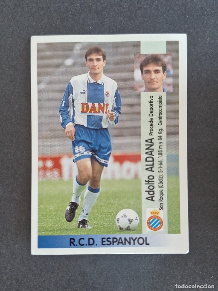 Cromos de f&uacute;tbol: L2 ALDANA R. C. D. ESPA&Ntilde;OL 361 PANINI LIGA 1996 1997 96 97 NUNCA PEGADO SIN PEGAR