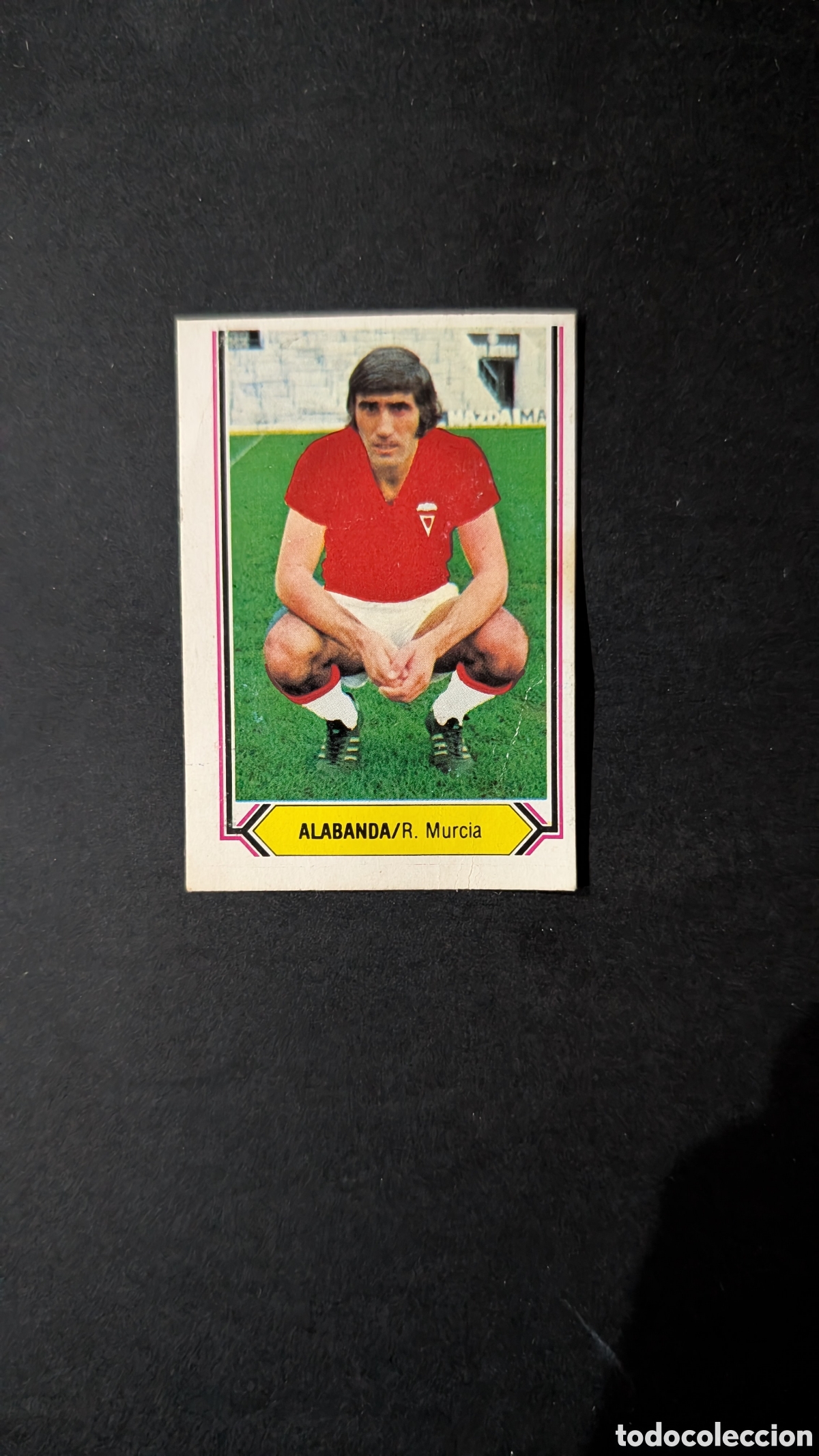Cromos de f&uacute;tbol: ALABANDA MURCIA FICHAJE 13 LIGA ESTE 1980/81 80 81 DESPEGADO