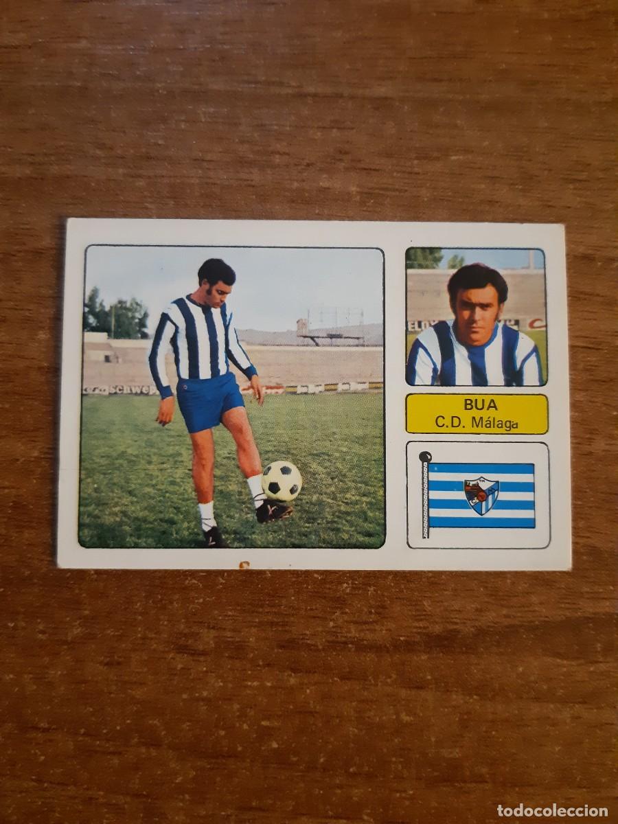 Cromos de f&uacute;tbol: Bua (M&aacute;laga) LIGA 73-74 ED. FHER 1973 1974. Nunca pegado, sin pegar