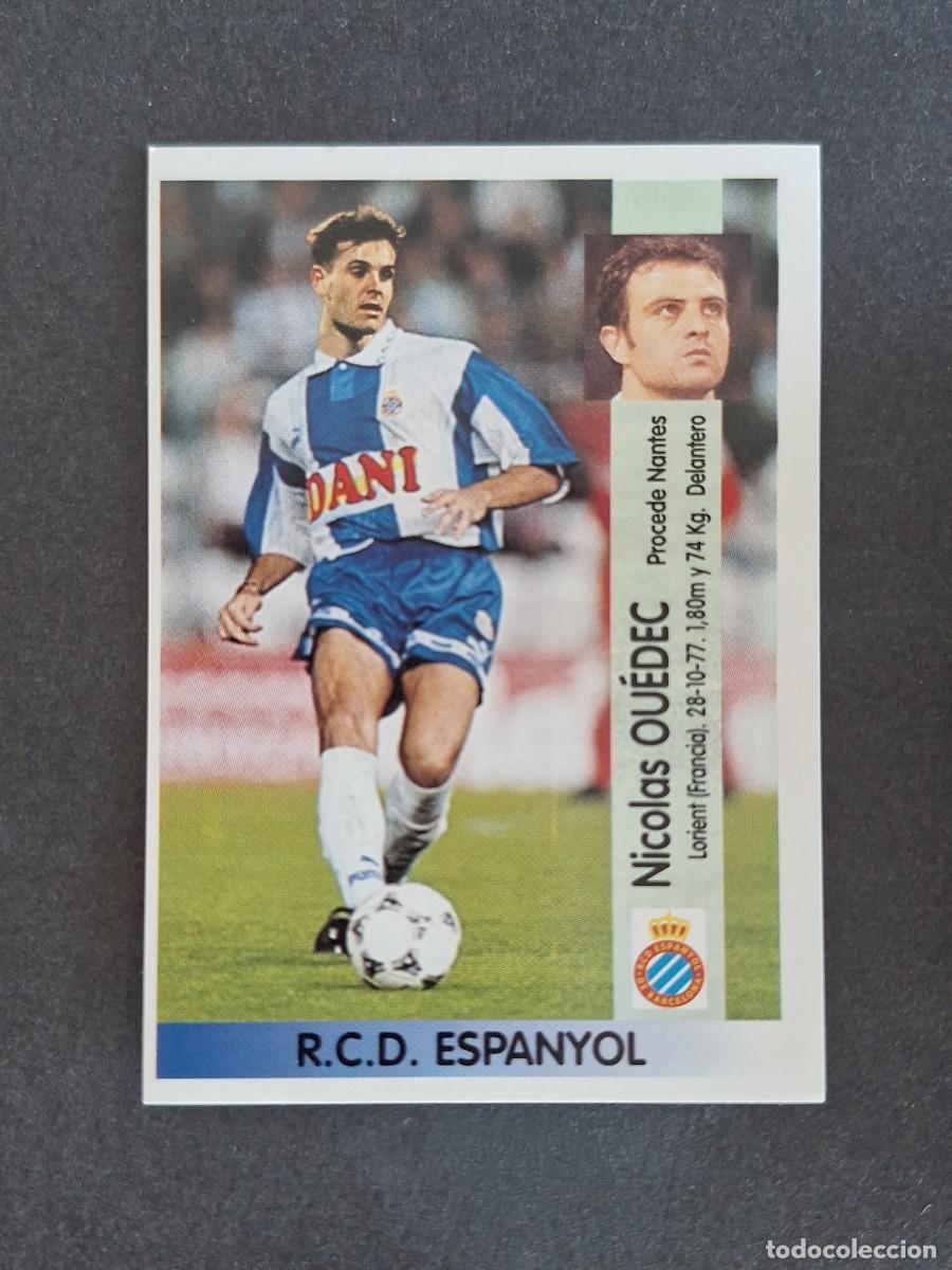Cromos de Futebol: L2 OUEDEC R. C. D. ESPA&Ntilde;OL 363 PANINI LIGA 1996 1997 96 97 NUNCA PEGADO SIN PEGAR