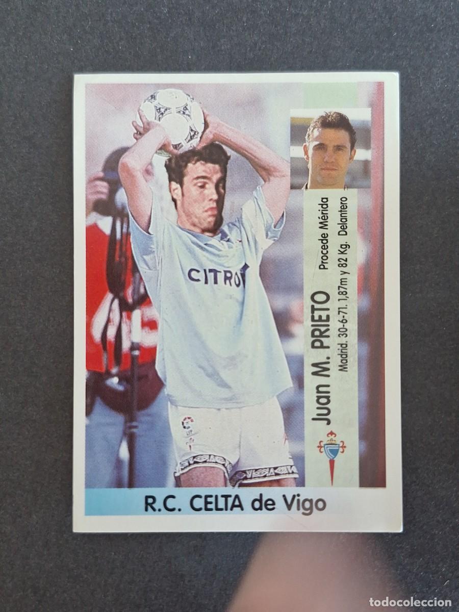 Cromos de Futebol: L2 PRIETO CELTA DE VIGO 364 PANINI LIGA 1996 1997 96 97 NUNCA PEGADO SIN PEGAR