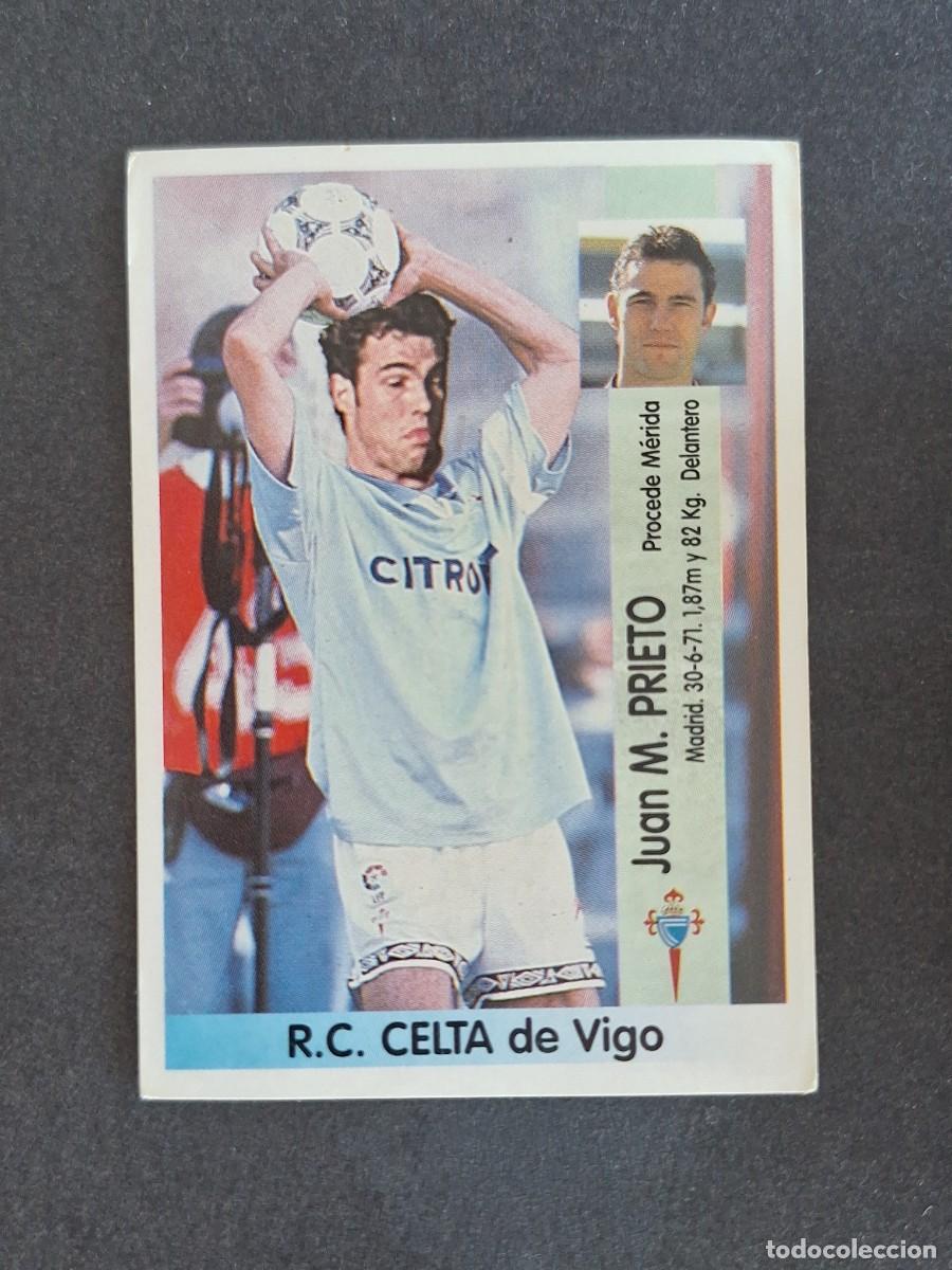 Cromos de Futebol: L2 PRIETO CELTA DE VIGO 364 PANINI LIGA 1996 1997 96 97 NUNCA PEGADO SIN PEGAR
