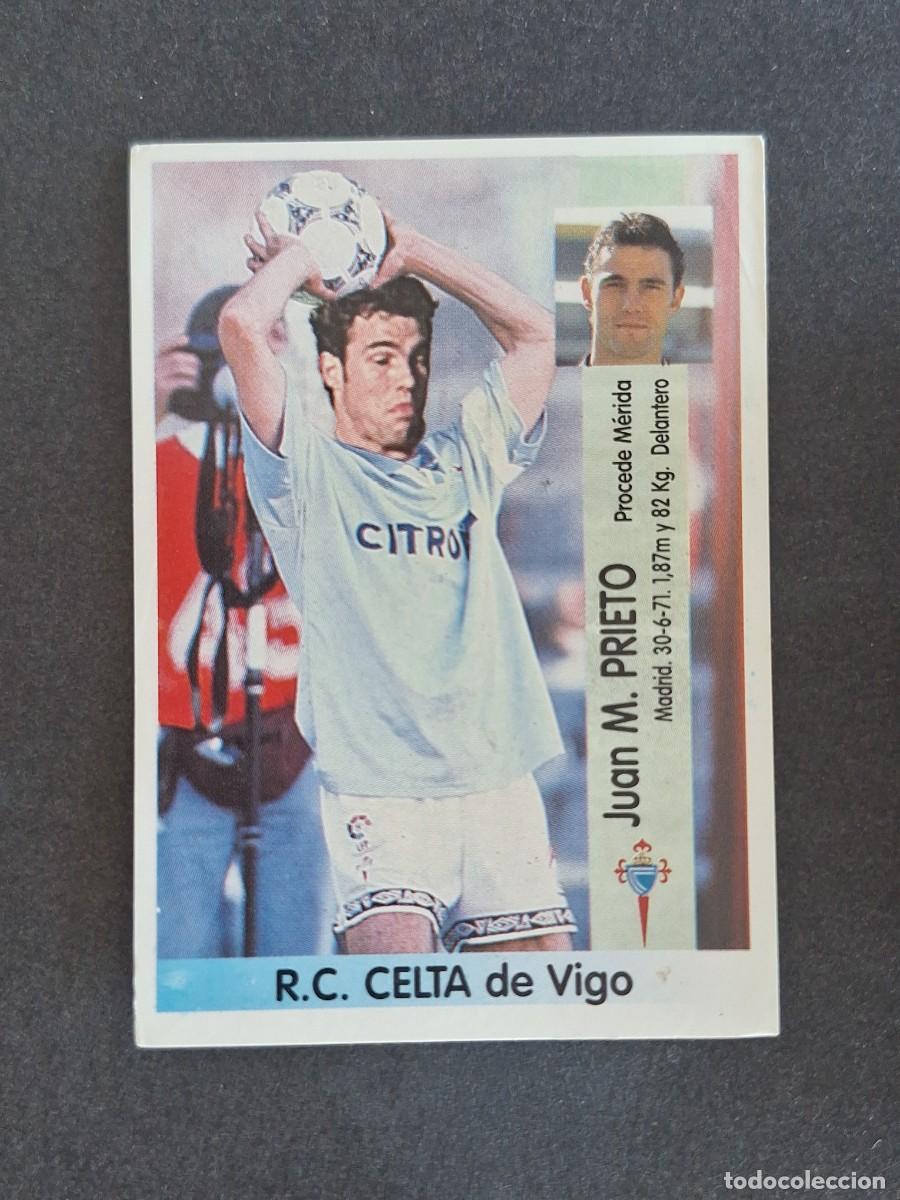 Cromos de Futebol: L2 PRIETO CELTA DE VIGO 364 PANINI LIGA 1996 1997 96 97 NUNCA PEGADO SIN PEGAR